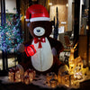 Self Inflating LED Plush Bear