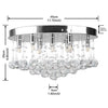 Crystal Ceiling Chandelier Ø 45cm