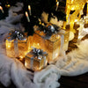 LED Christmas Light Up Sparkle Gift Boxes