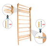 ZERRO Wooden Gymnastic Wall Bars - Classic Design