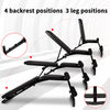 ZERRO Adjustable Multifunctional Sit Up Weight Bench