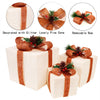 LED Christmas Light Up Sparkle Gift Boxes