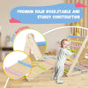 CCLIFE Kletterdreieck mit Rutsche ab 1 jahr Montessori  Klettergerüst Indoor Pikler Dreieck