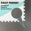 ZERRO EVA flooring mats 30x30 black+gray