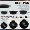 Dutch Oven cast iron with Lift Tool