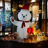 Self Inflating LED Plush Bear