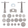 Universal Brake Caliper Rewind Tool Disc Brake Piston Spreader Brake Piston Wind Back Tool 22 pcs