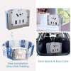 Foldable Baby Playpen Blue White