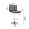 Bar Stools Set Adjustable