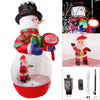LED Snowman with snowfall