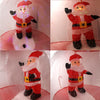 LED Snowman with snowfall