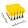 Puzzle Mats -Yellow & White & Grey