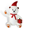 Self Inflating LED Plush Bear