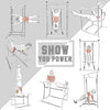 ZERRＯ Multi Functional Power Tower Dip Station 002