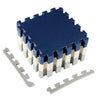 Puzzle Mats Blue&White&Grey