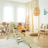 CCLIFE Kletterdreieck mit Rutsche ab 1 Jahr Klappbar Montessori Klettergerüst Indoor Pikler Dreieck