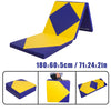 ZERRO Yellow & Blue Foldable Gymnastics Mat