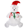 Self Inflating LED Bear Mama and Baby