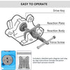 Universal Brake Caliper Rewind Tool Disc Brake Piston Spreader Brake Piston Wind Back Tool 22 pcs