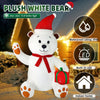 Self Inflating LED Plush Bear