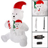 Self Inflating LED Bear Mama and Baby