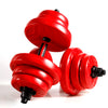 ZERRO Dumbbell Set with Handle Adjustable 2x10kg 2x15kg 2x20kg