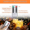 LED Candles Real Wax or Plastic 3/5 pcs