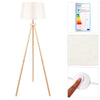 Modern Floor Lamp LED Wood