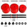 ZERRO Dumbbell Set with Handle Adjustable 2x10kg 2x15kg 2x20kg