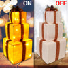 LED Christmas Light Up Sparkle Gift Boxes