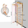 ZERRO Swedish Ladder Wall Bars Wooden Gymnastic