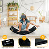 CCLIFE Balance Board Aus Holz Kinder Wackelbrett mit EVA matte, Montessori Spielzeug
