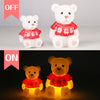 Battery Operated LED Lights Bear