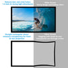 Projector Screen Fixed Frame Wall Mountable