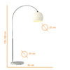 Floor Lamp Modern White