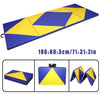 ZERRO Yellow & Blue Foldable Gymnastics Mat