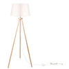 Modern Floor Lamp LED Wood