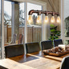 Pendant Light Water Pipe 5 Bulbs E27