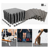 ZERRO EVA flooring mats 30x30 black+gray