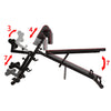 ZERRＯ Adjustable Multifunctional Weight Bench 440 Lbs Black