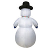 Self Inflating LED Snowman Polyester-Nylon