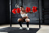 ZERRO Dumbbell with Barbell Bar 2 x 10 kg, 2 x 15 kg, 2 x 20 kg Red