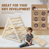CCLIFE Kletterdreieck mit Rutsche ab 1 jahr Montessori  Klettergerüst Indoor