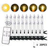LED Candle Lights Timer Remote Control