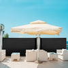 Side Awning Black 160cm 180cm 200cm
