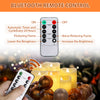 LED Candles Real Wax or Plastic 3/5 pcs