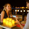 LED Candles Real Wax or Plastic 3/5 pcs