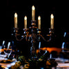 Silver LED Christmas Candle Lights 20 30 40 pcs