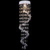 Crystal Ceiling Chandelier Ø 25 cm 1 x GU10