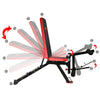 ZERRO Adjustable Weight Bench, Multifunctional for Sit Up